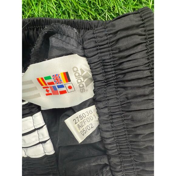 Adidas Track Pants Mens M Black Athletic Joggers Training Activewear Vintage - Picture 3 of 7